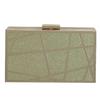 Comércio exterior 2021 Novo estilo Grid Bolsa de noite feminina Moda europeia e americana Bolsa de festa de casamento Bolsa de maquiagem para madrinhas