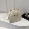 Bolso Redondo Pequeño de Moda para Mujer 2026 Nuevo Estilo Mochila Versátil de Moda Gran Capacidad Bolso Pequeño de Hombro Cruzado para Viajes