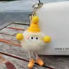 Chaveiro Bola de Carvão Pequena Loja Física Boneco de Pelúcia Elfo Desenho Animado Pingente Acessório de Bolsa Venda por Atacado Chave de Carro