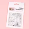Adesivo de Rosto com Diamantes Transfronteiriço Adesivo de Rosto Adesivo para Olhos Adesivo de Rosto com Diamantes Adesivo para Sobrancelhas Adesivo de Maquiagem para Palco Infantil Diamante para Unhas