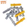 Fabricante en stock suministro protección del medio ambiente tubo de expansión de plástico en forma de pez tornillo de expansión de nailon perno de expansión tapón de goma tapón