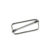 Accesorios para Equipaje Hebilla Cuadrada de Metal Hebilla de Tres Posiciones Hebillas Decorativas Hebilla de Ajuste de Tirador en Stock