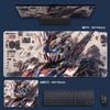Fabricante al por mayor Alfombrilla de ratón estilo Gundam Venta caliente transfronteriza Computadora de escritorio Teclado Gaming E-Sports Oficina Escritorio grande