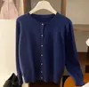 Novo Cardigã Tricot Cinza Feminino Outono Peça Externa Design Sense Suéter Casaco Outono Inicial Manga Longa Fina para Mulheres