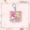 Llavero de Acrílico de Sailor Moon Tsukino Usagi de Dibujos Animados Lindo Colgante Creativo Accesorio de Llavero