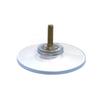 Ventosa con tornillo PVC transparente azul claro ventosa de vacío con tornillo diámetro grande succión fuerte m5m6m8 con ajuste de diente