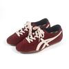 Couro ~ 5cm de Aumento Interno Estampa de Leopardo Retrô Sapatos de Treinamento Moral para Mulheres 2025 Novos Sapatos Forrest Gump Sapatos Esportivos Casuais