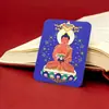 Pintura Thangka Pintada à Mão Núcleo do Ano do Cavalo Pingente de Buda, Pingente da Montanha Wutai, Signo de Escorpião, Colar Tridimensional Manjushri e Samantabhadra Atacado