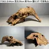 Ornamento de Paisaje de Madera para Acuario Tamaño Pequeño Puente de Arco de Madera de Tejo Morado Natural Tocones de Árboles Sudamericanos Plataforma para Tomar el Sol de Tortuga Escondite Pilar Hundido