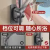 Soporte de ducha sin perforaciones soporte para colgar cabezal de ducha de baño ducha de mano base para baño de flores flor florero accesorios