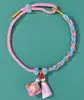 Pulsera de Cuerda Colorida del Festival del Bote del Dragón, Pulsera de Hilo de Cinco Colores Zongzi Tejida a Mano, Accesorio de Cuerda Tejido a Mano Estilo Tradicional Chino