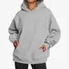 Sudadera con capucha para mujer Amazon Transfronteriza Europea y Americana 2024, Top Casual con Bolsillo, Suéter Holgado, Corte Holgado