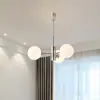 Luz principal moderna para quarto de estudo Bauhaus, luz geométrica de sala de jantar estilo industrial, lustre de arte de designer para hall de estar