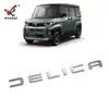 Adecuado para Mitsubishi 25 Delica Mini Rejilla del Parachoques Delantero Letra Parche Adhesivo para Coche Suministros Automotrices
