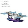 Atacado de fábrica fonte quebra-cabeça 3D tridimensional estação espacial modelo de foguete espacial Brinquedos DIY de montagem de tecnologia para crianças