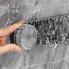 Gancho corrugado de ventosa gancho pared de baño gancho adhesivo sin costuras vacío fuerte sin perforación puerta de cocina estante de almacenamiento trasero