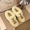 Pantuflas peludas casuales para exteriores botas de nieve zapatos perezosos casuales nuevos pantuflas de suela gruesa invierno 2026 punta cerrada de felpa