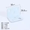 Suporte de Placa de Suporte de Cantoneira em L de Ângulo Reto para Processamento Personalizado Suporte de Fixação de Móveis Acessórios de Conexão Divisória Cantoneira de Ferro Espessada em Ângulo de 90 Graus