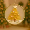 Novo produto transfronteiriço decoração de pingente de árvore de Natal acrílico 2D