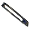 2048853974 2048854074 é adequado para a tampa do farol de neblina da Classe GLK W204 da Mercedes-Benz, moldura brilhante para luz de circulação diurna galvanizada