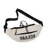 Bolsa de Pecho Mochila para Hombre Bolso Cruzado con Letra Bolso de Cintura Impermeable Bolso de Hombro de Gran Capacidad para Mujer Marca Deportiva de Moda Bolso para Hombre