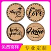 Posavasos de corcho MDF personalizado de fábrica posavasos de corcho MDF personalizado posavasos de corcho con LOGO personalizado mantel individual de corcho