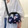 Nueva Bolsa de Tela Floral Transfronteriza, Cartera Cruzada de Tela Oxford para Mujer, Nuevo Bolso de Hombro de Moda para Mujeres de Mediana Edad
