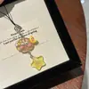 Nubes Luminosas Brillan Estrellas Cadena para Teléfono Móvil Expresión Linda Cuerda para Teléfono Móvil Colgante para Mochila Escolar de Estudiante Accesorios de Nicho Cadena Colgante