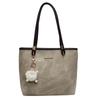 Bolso de Estilo Coreano con Texto Versátil para Mujer de Gran Capacidad 2025 Nuevo Bolso para Estudiantes y Viajes al Trabajo Bolso Tote Portátil Informal
