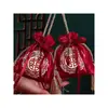Nueva Bolsa de Dulces para Boda Caja de Regalo, Caja Especial de Dulces para Boda, Bolsa de Tela, Regalo de Recuerdo, Bolsa Portátil para Dulces