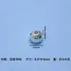 Prata Pura S999 Contas Espaçadoras Retrô Contas Redondas de Meteorito Contas Soltas Marteladas Pulseira de Corda DIY Feita à Mão Acessórios de Joias com Contas