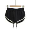 Estilo Americano Retro Costura Doble Color Ropa Exterior Pantalones Cortos Deportivos Mujer Sencillo Deportes Yoga Fitness Casual Hogar Pantalones Cortos Ajustados