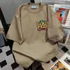Nuevas Camisetas de Manga Corta con Estampado de Letras Divertidas Estilo Verano 2025, Tops Casuales Sueltos Versátiles para Hombres y Mujeres