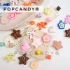 Lazo de Acrílico, Corazón, Estrella, Flor, Cuentas Sueltas Hechas a Mano para DIY, Materiales Hechos a Mano, Accesorios, Accesorios Versátiles para Joyería