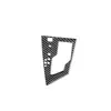 Adequado para Corolla 14-18 Fibra de Carbono Painel de Câmbio Modificado Interior Adesivos Decorativos Acessórios para Carro