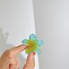 Comercio Exterior Transfronterizo Mini tamaño pequeño 4cm Pasador Flor de Huevo Caliente en Amazon Estilo Festivo Gradiente Dopamina Pinza de Agarre