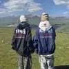 Chaqueta de Estilo Fresco para Hombre Primavera y Otoño 2026, Marca de Alta Calle de Moda, Estilo de Hong Kong, Estilo Harajuku Japonés, Versión Coreana, Chaqueta de Corte Holgado de Moda