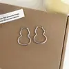 Brincos Minimalistas de Cabaça para Mulheres, Nova Tendência de Moda de Nicho 2025, Brincos Versáteis para o Dia a Dia, Estilo Cool