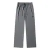 Amazon Sitio Independiente Transfronterizo Primavera y Otoño Hombres Pantalones Rectos Deportivos Casuales Finos Sueltos Comercio Exterior Dropshipping