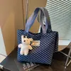 Bolsa de Lona Grande Capacidade Feminina 2026 Novo Estilo Moda Versátil Bolsa de Ombro Único Bolsa Transversal para Estudante Aula Deslocamento