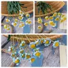 Decoración para el Hogar Pe Pastoral Margarita Ins Flores Artificiales Fabricante Ramo de Boda Planta Pared Flores Falsas Transfronterizo