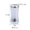 Cuentas de tubo con agujero pasante de plata esterlina S925, modernas y hechas a mano, pulseras de bricolaje, cuentas espaciadoras de tubo recto, accesorios con cuentas