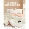 Nanjiren ins Edredón Super Grueso Primavera y Otoño Dormitorio de Estudiantes Edredón de Invierno Engrosado Cálido Núcleo de Edredón de Cama Universal para Cuatro Estaciones