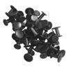 Comercio exterior transfronterizo hebilla larga en forma de I de talle alto hebilla para zapatos con agujeros DIY hebilla inferior hebilla larga para joyería hebilla base PVC negro