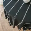 Em Estoque 50 Tipos de Toalhas de Mesa Xadrez Listrado, Caminhos de Mesa, Almofadas Decorativas, Capas de Sofá, Tecido Bordado Estilo Americano, Jogos Americanos, Tecido para Roupas Venda por Atacado