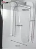 Máquina de Control de Acceso, Máquina de Reconocimiento Facial, Cubierta de Medición de Temperatura, Caja Protectora para Lector de Tarjetas, Protección Solar para Exteriores, Cubierta Metálica Impermeable, Engrosada