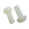 Parafusos de Nylon com Cabeça Redonda Phillips para Venda por Atacado Parafusos com Cabeça Panelinha Parafusos Plásticos Parafusos de Nylon Plástico Isolados PM2-PM8