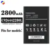 Adequado para bateria de celular Blu C926442280L, durável, bateria nova 2800mAh, atacado de fábrica, comércio exterior