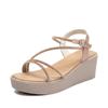 Sandalias ZHR de pedrería francesa nuevas verano 2024 de alto nivel temperamento hada princesa zapatos de tacón alto