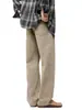 Otoño 2026 Nuevo Estilo Callejero Moderno Versátil Retro Pantalones Casuales para Hombre Personalidad Algodón Puro Pantalones de Pierna Ancha Hombre